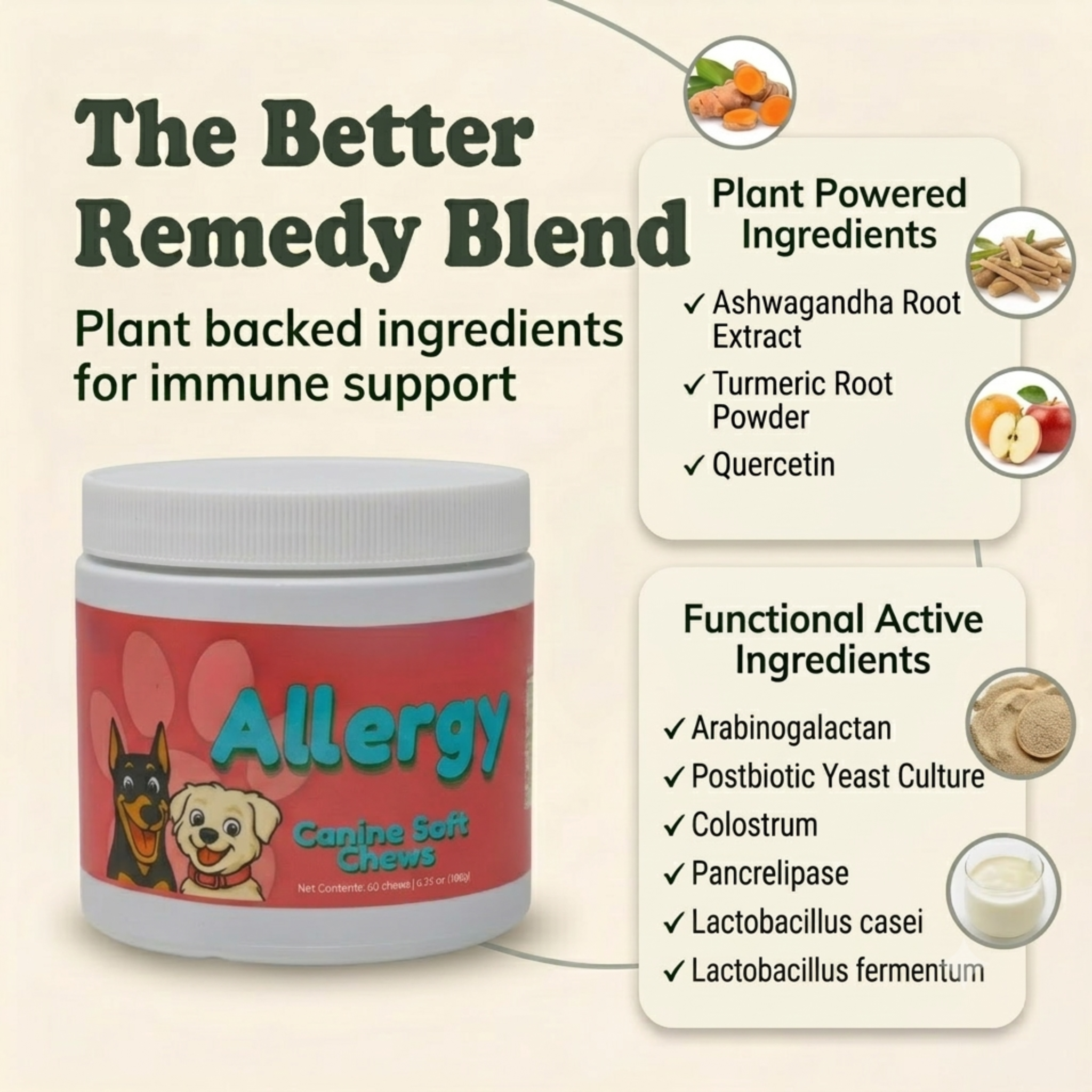 Allergy Support Soft Chews for Dogs