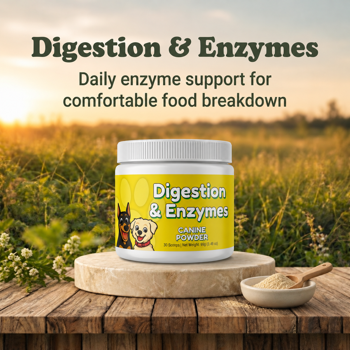 Digestion Support Powder for Dogs
