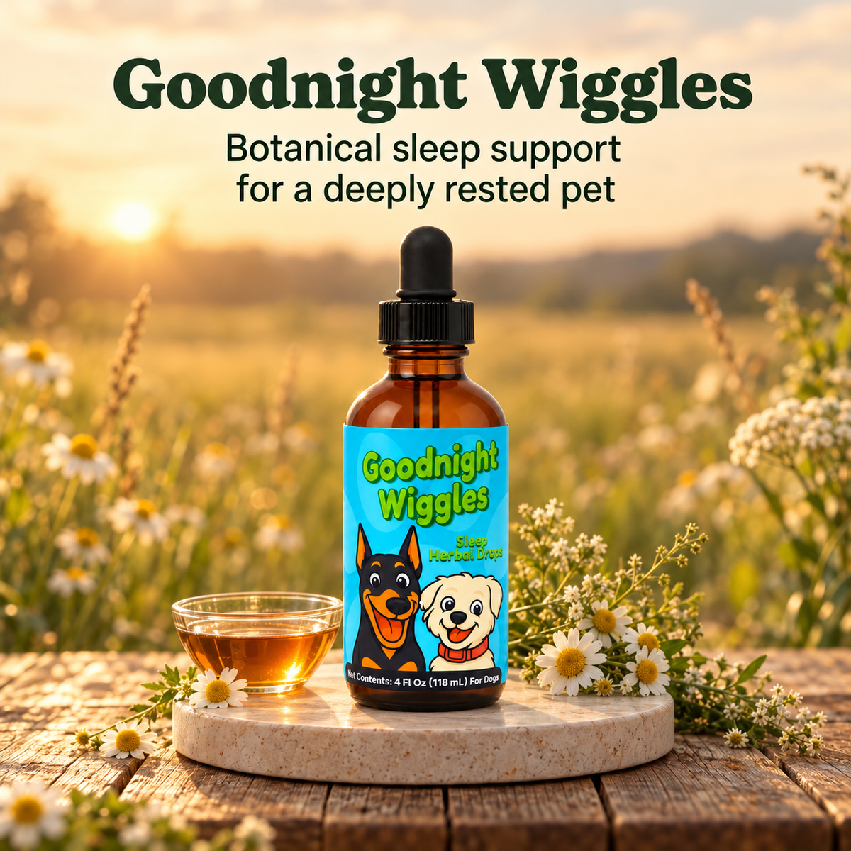 Sleep Support Herbal Drops for Dogs