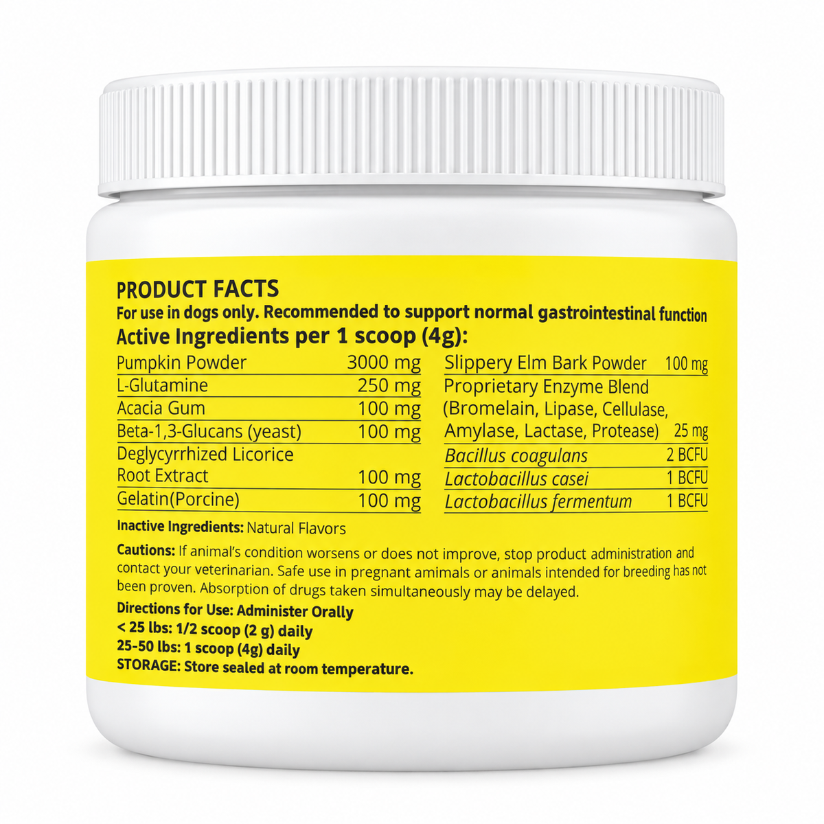 Gut Health Support Powder for Dogs