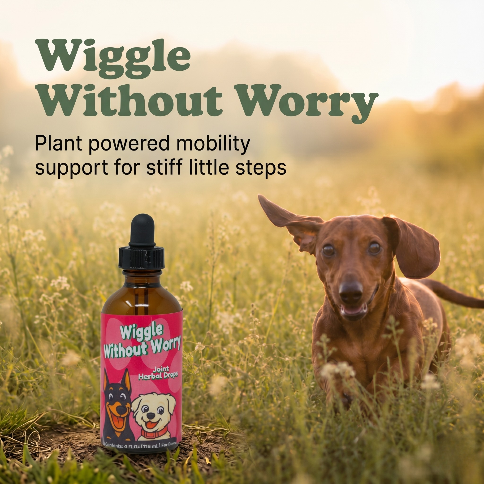 Arthritis Support Herbal Drops for Dogs