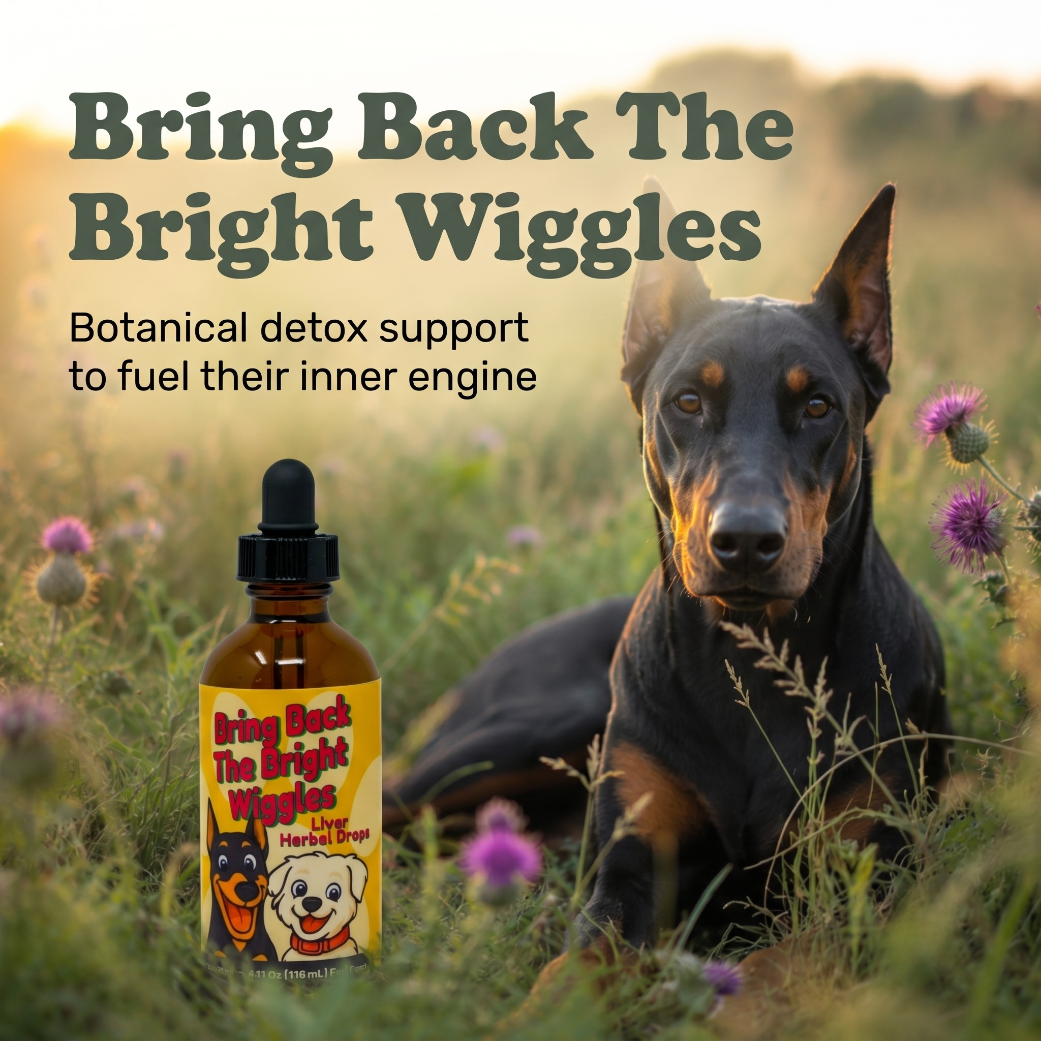 Liver Support Herbal Drops for Dogs