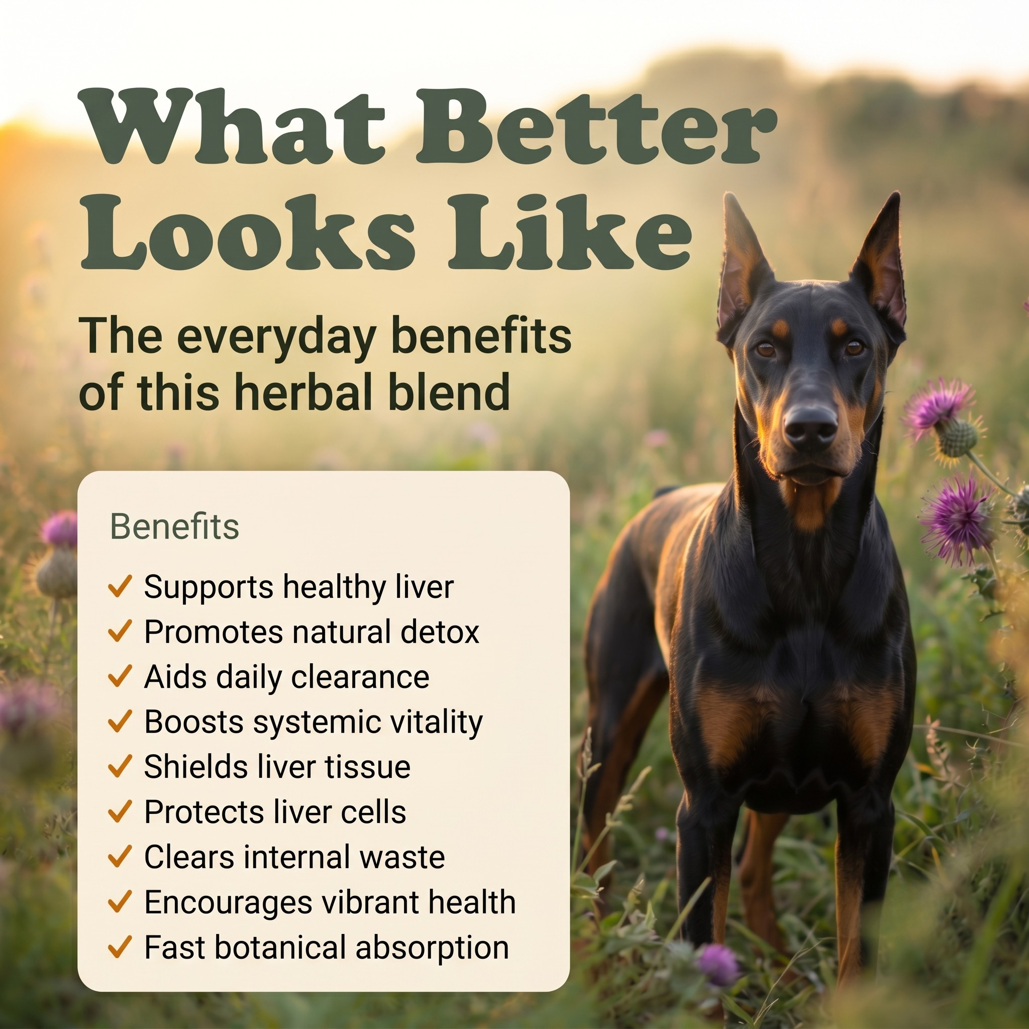 Liver Support Herbal Drops for Dogs