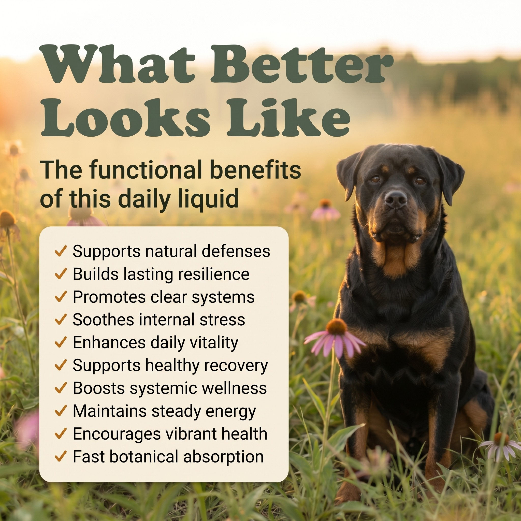 Immune Support Herbal Drops for Dogs
