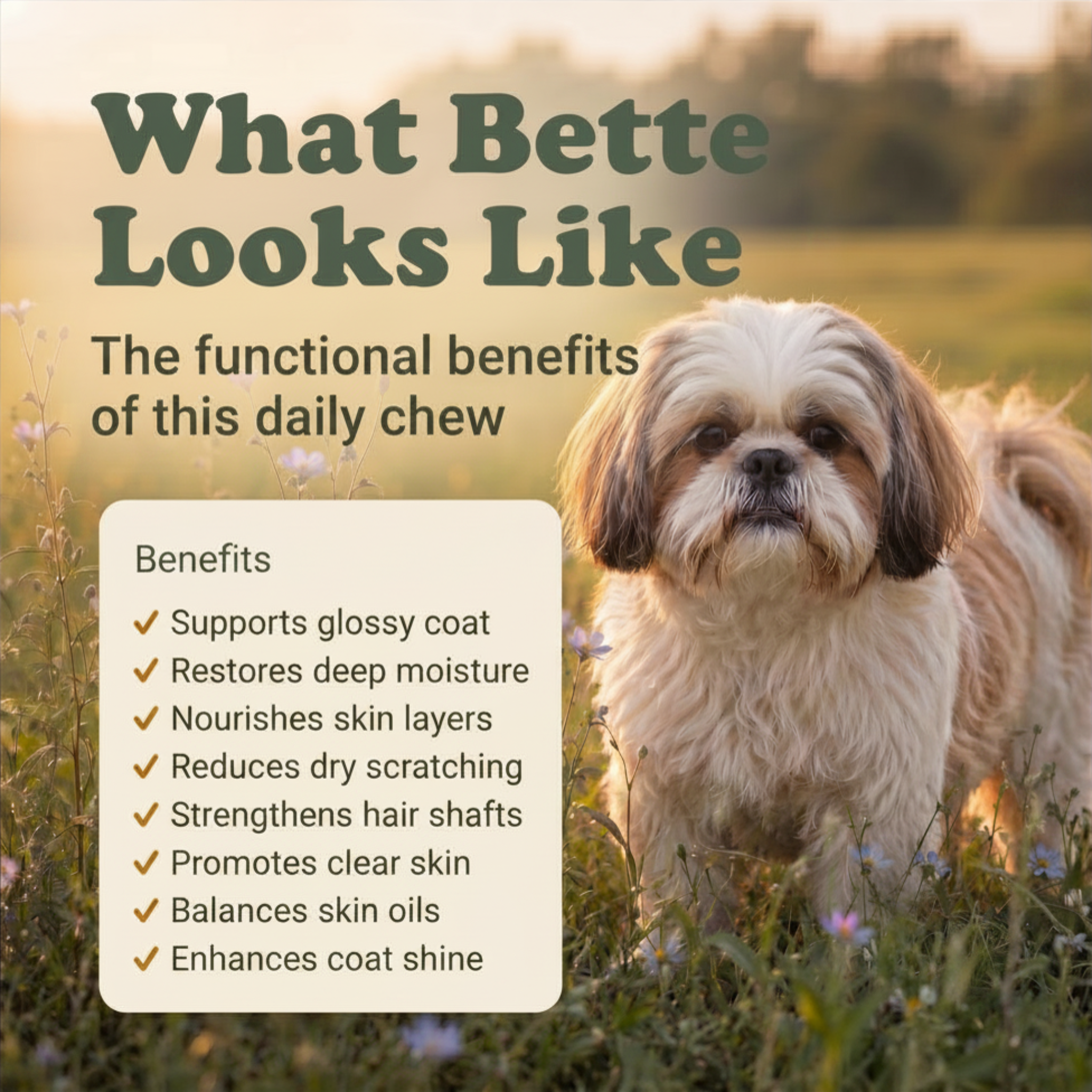 Skin & Coat Support Soft Chews for Dogs