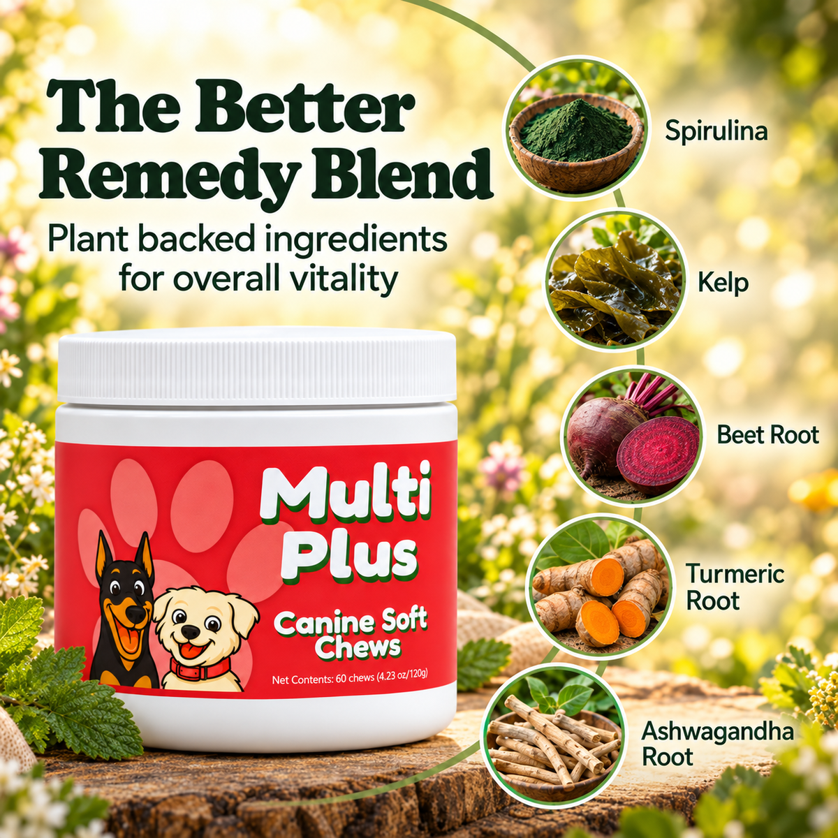 Multivitamin Support Soft Chews for Dogs