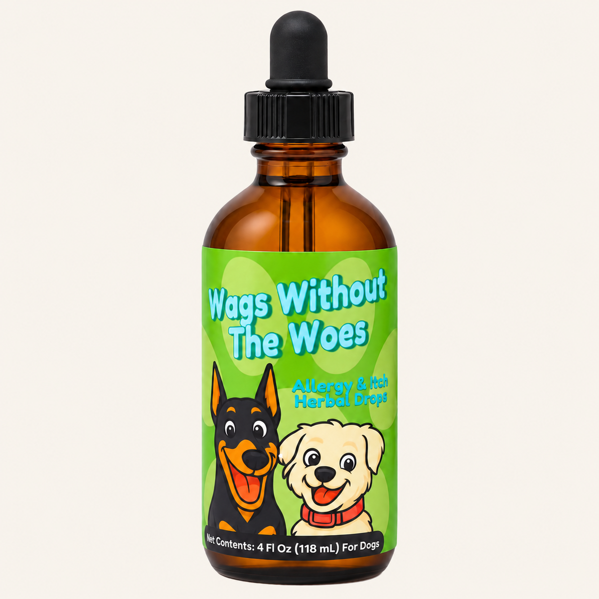 Eczema Support Herbal Drops for Dogs