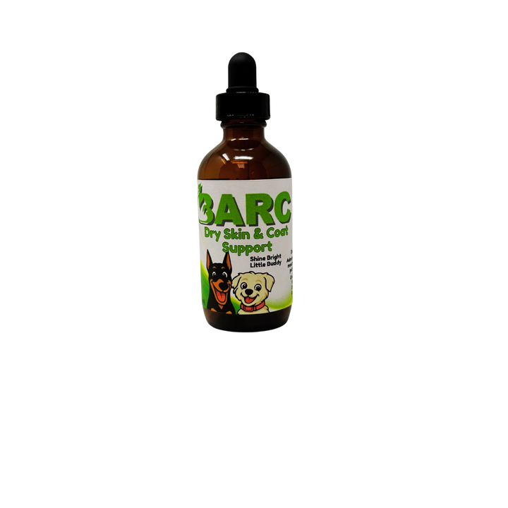 Dry Skin & Coat Support – BARC Skin & Coat Herbal Drops for Dogs & Cats