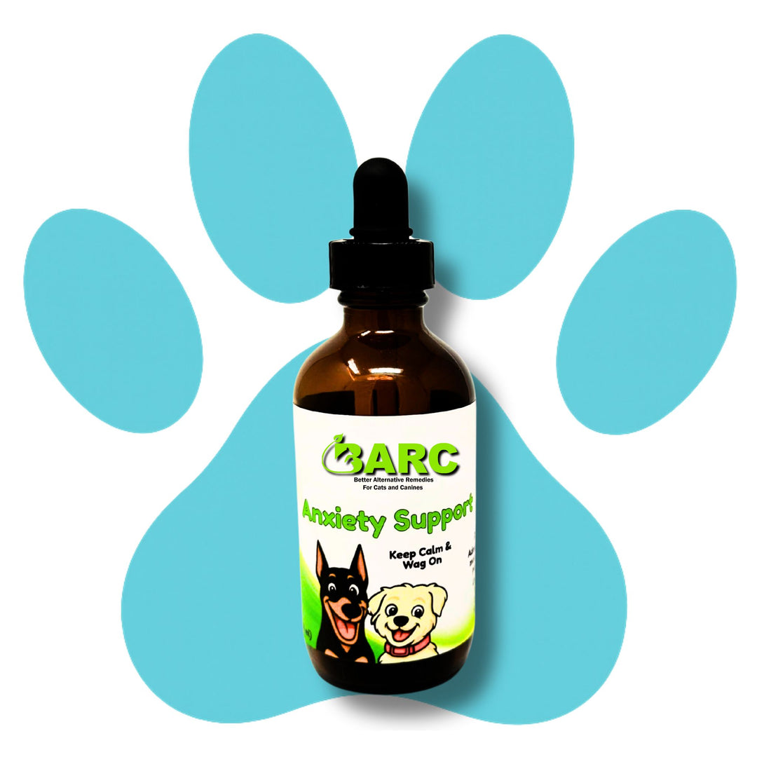 Anxiety Support Herbal Drops – BARC Better Alternative Remedies for Cats & Canines