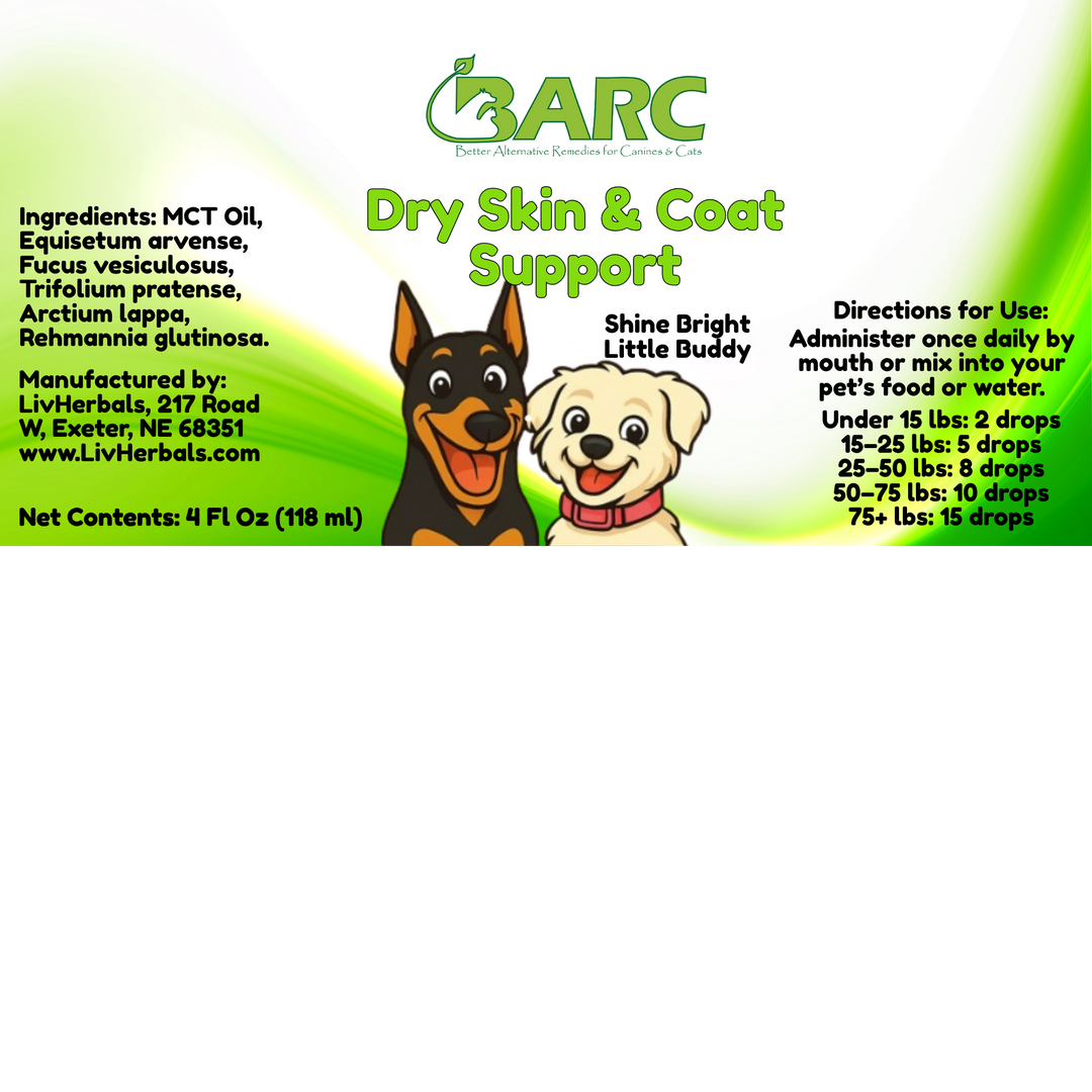 Dry Skin & Coat Support Herbal Drops