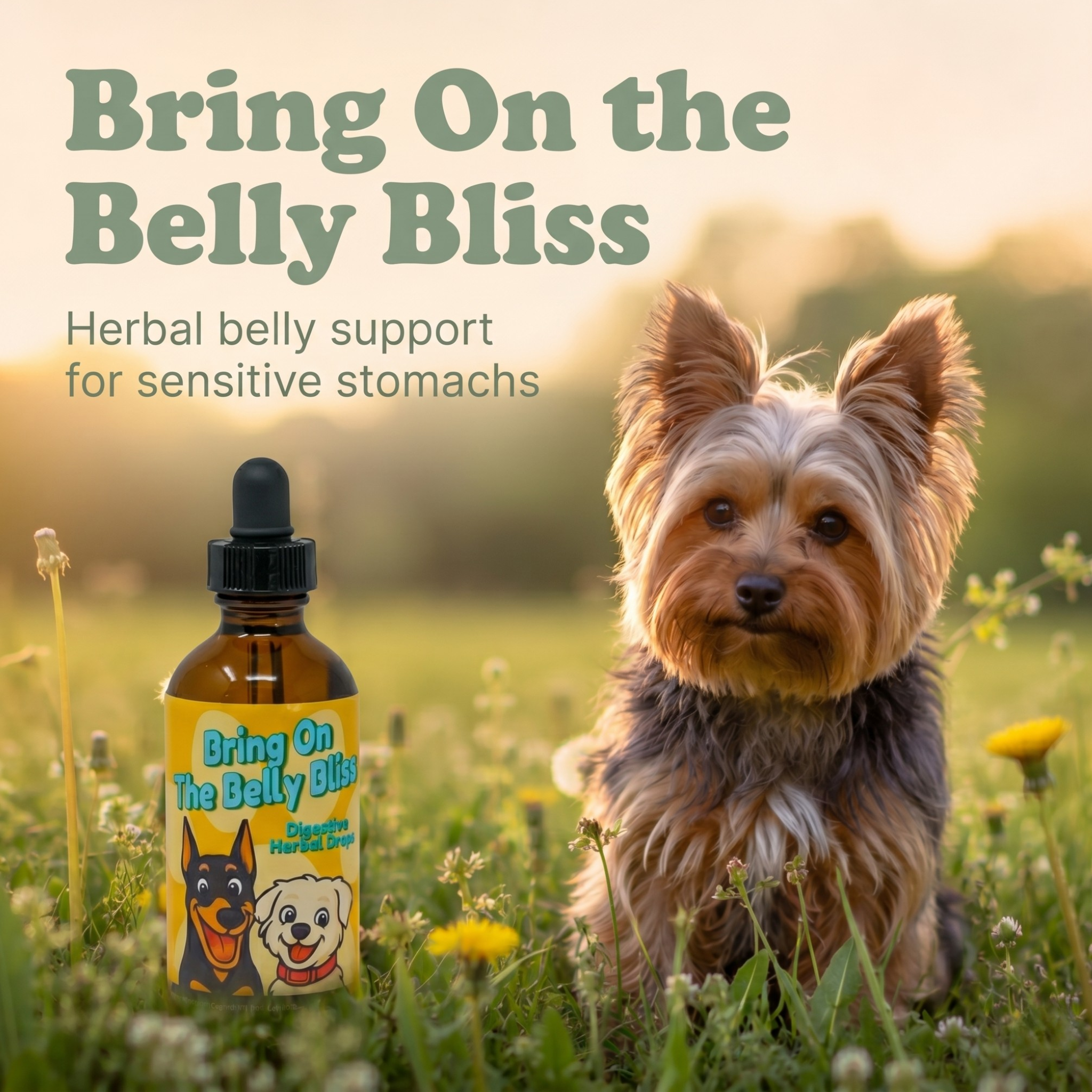 Digestive Weakness Support Herbal Drops for Dogs