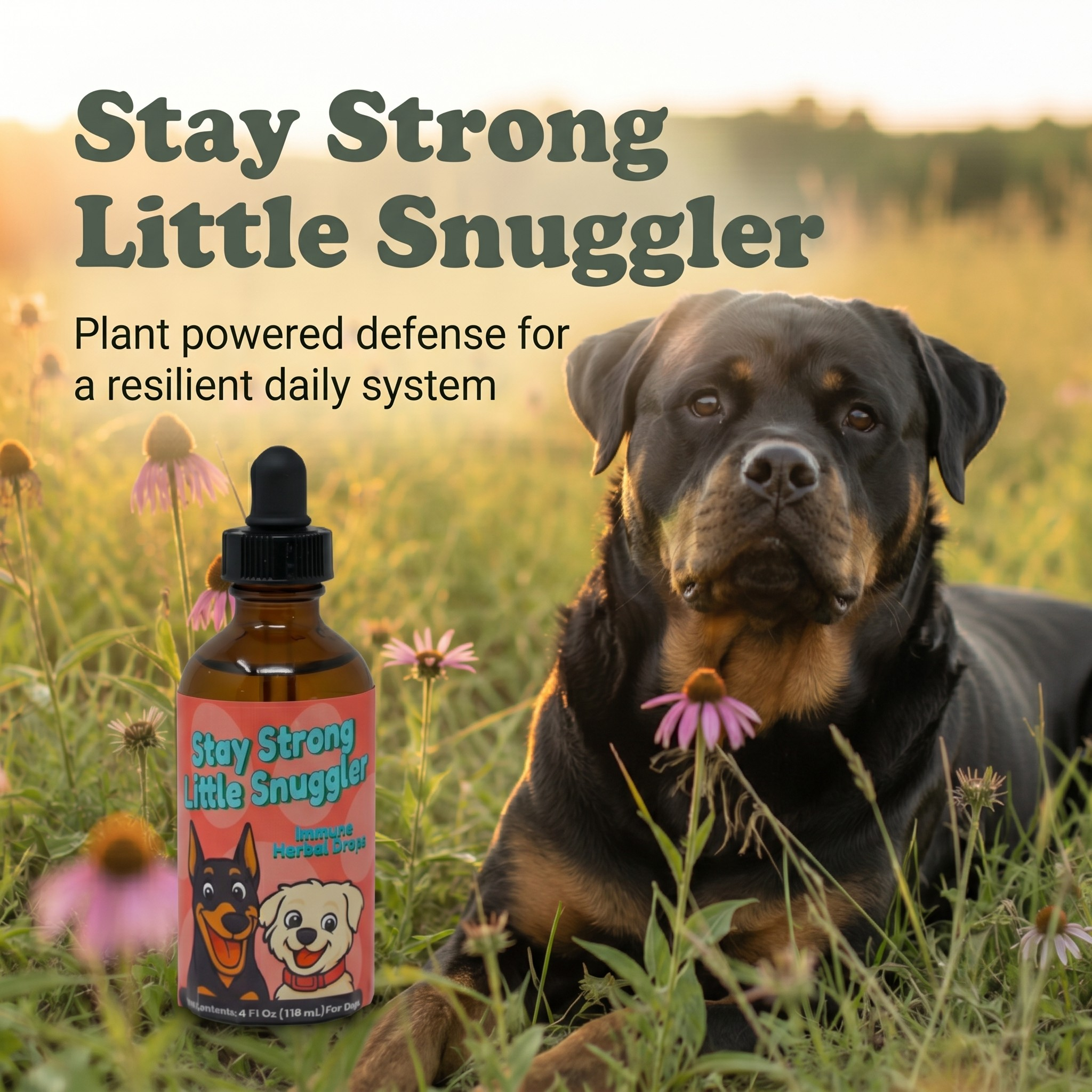 Immune Support Herbal Drops for Dogs