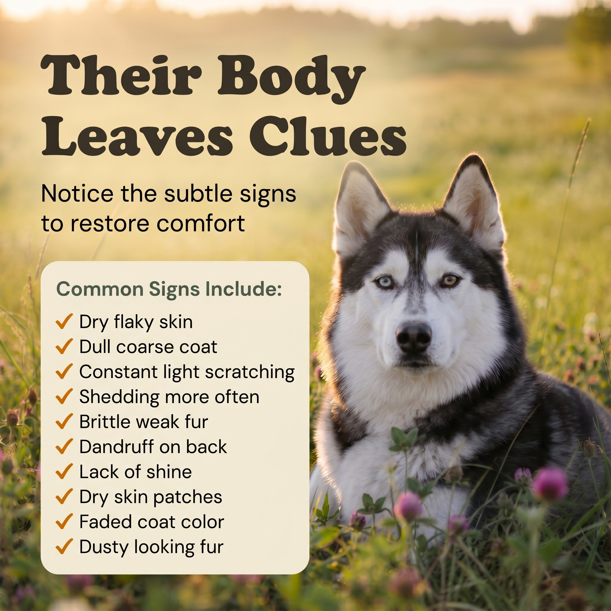 Dry Skin & Coat Herbal Drops for Dogs