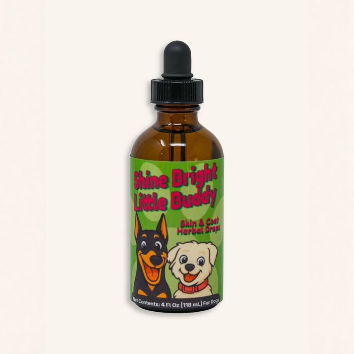 Dry Skin & Coat Herbal Drops for Dogs