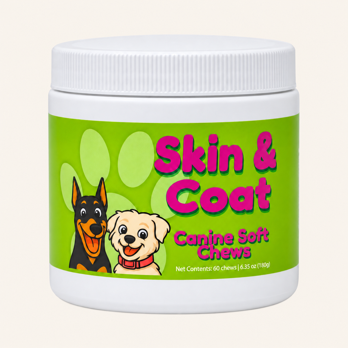 Skin & Coat Support Soft Chews for Dogs